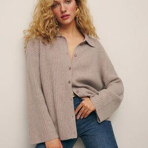 Reformation Fantino Cashmere Cardigan